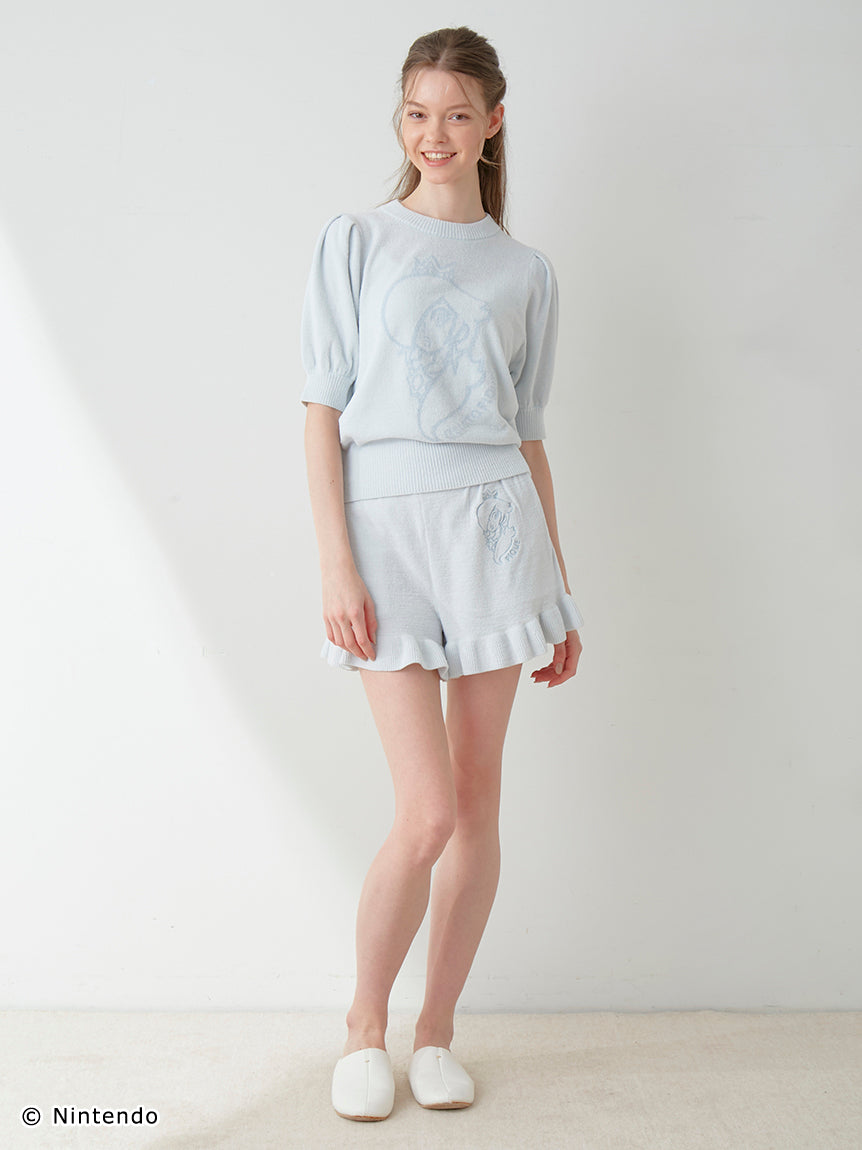 Peach Collection Pullover & Shorts SET