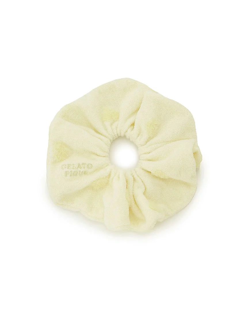 Heart Jacquard Scrunchie