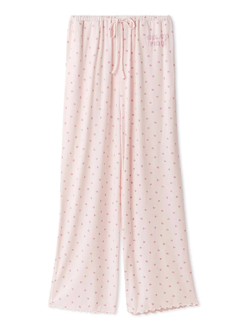 Heart Print Long Pants