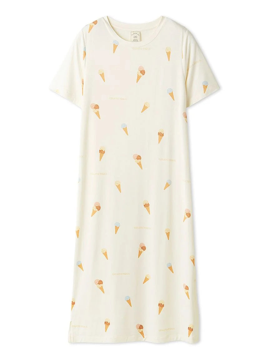 Playful Ice Cream Print Dress