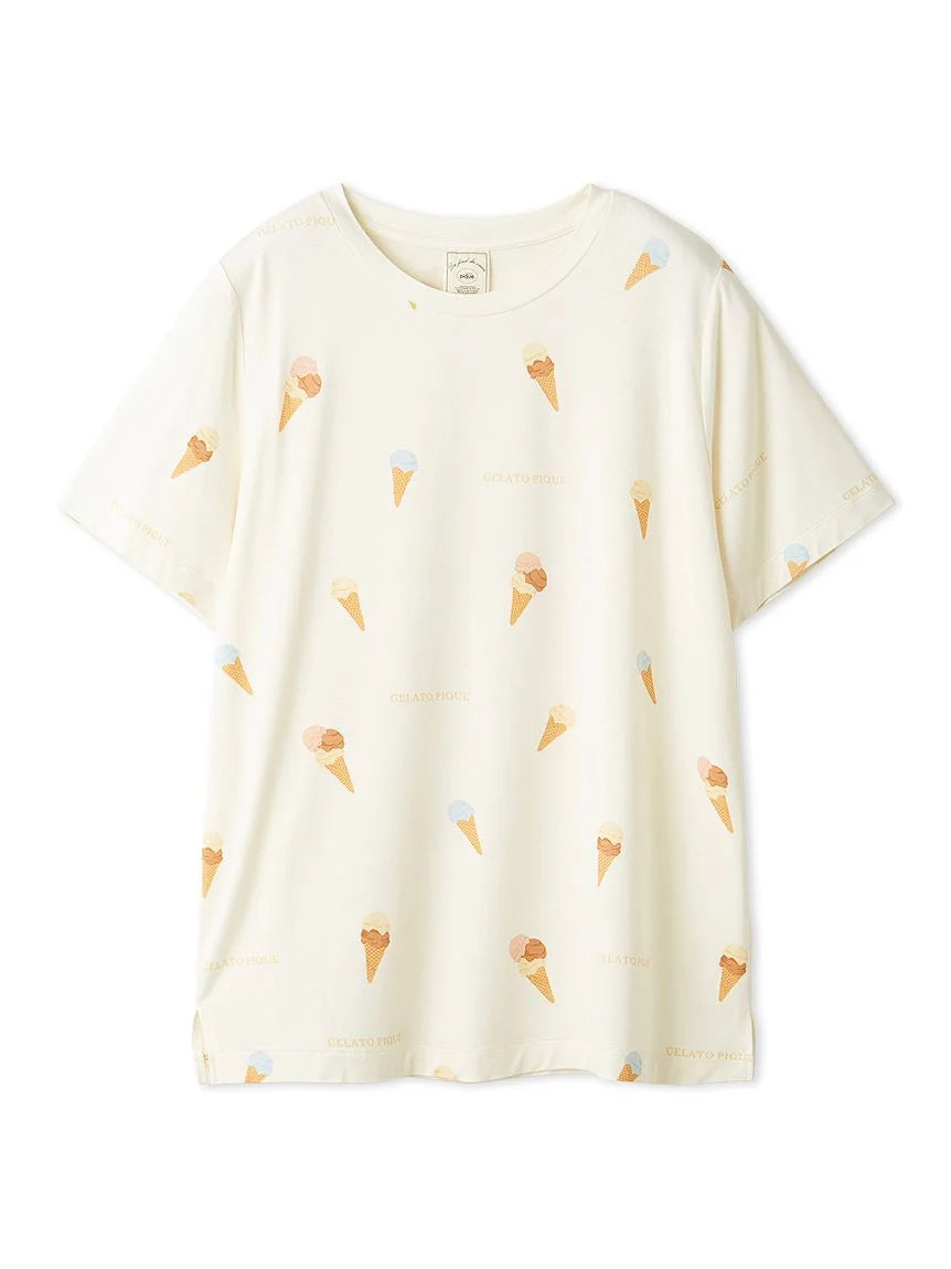 Playful Ice Cream Print T-Shirt