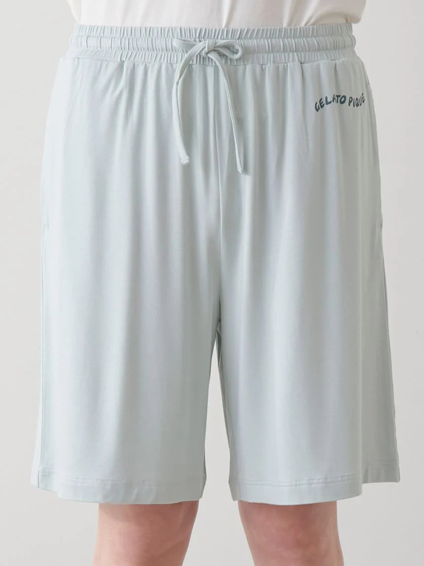 MEN's Cool-Touch Rayon Summer T-shirt & Shorts Set