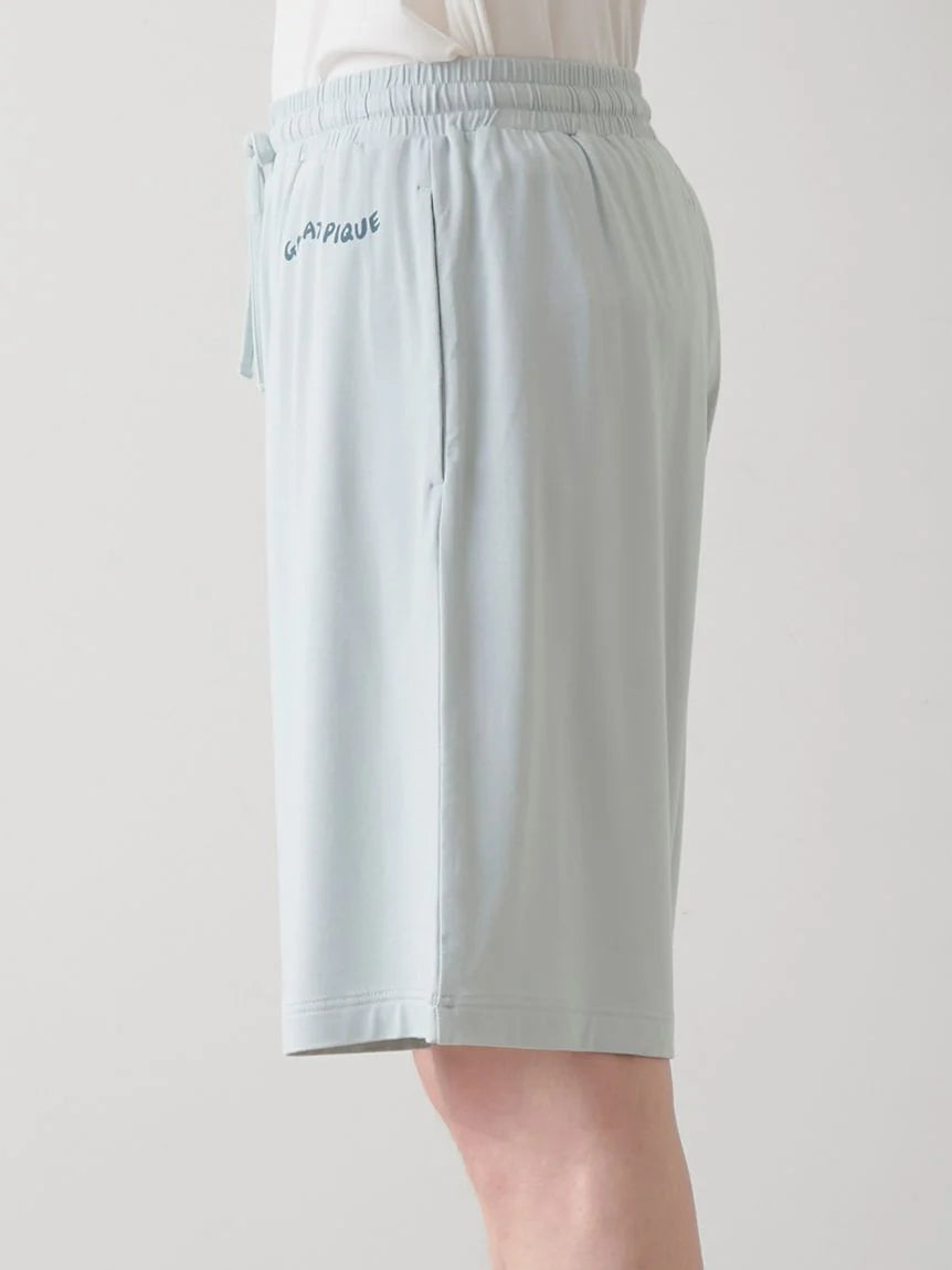 MEN's Cool-Touch Rayon Summer T-shirt & Shorts Set