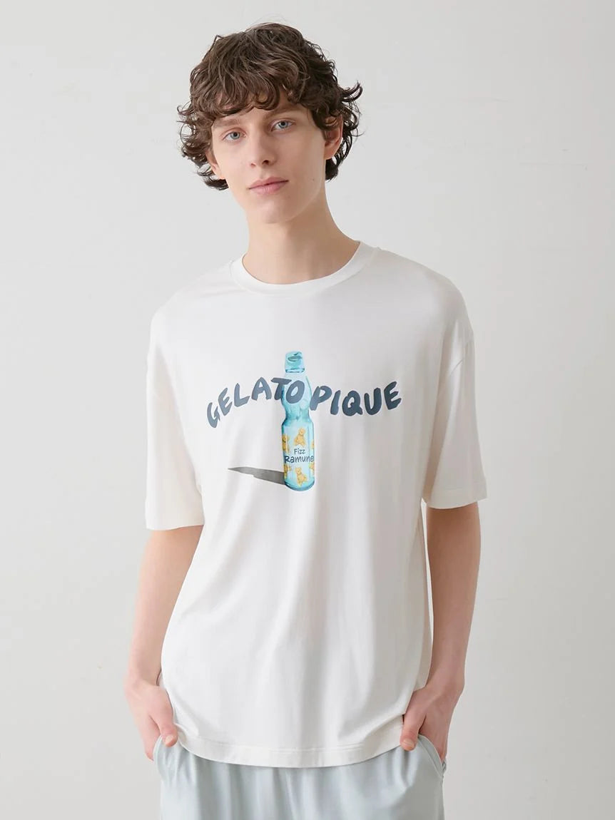 MEN's Cool-Touch Rayon Summer T-shirt & Shorts Set