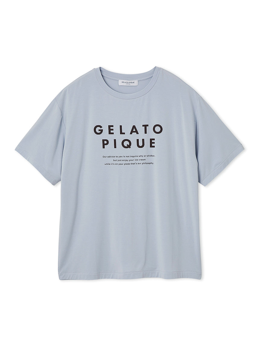 MEN's Cool-Touch Rayon Cut & Sew Logo T-Shirt