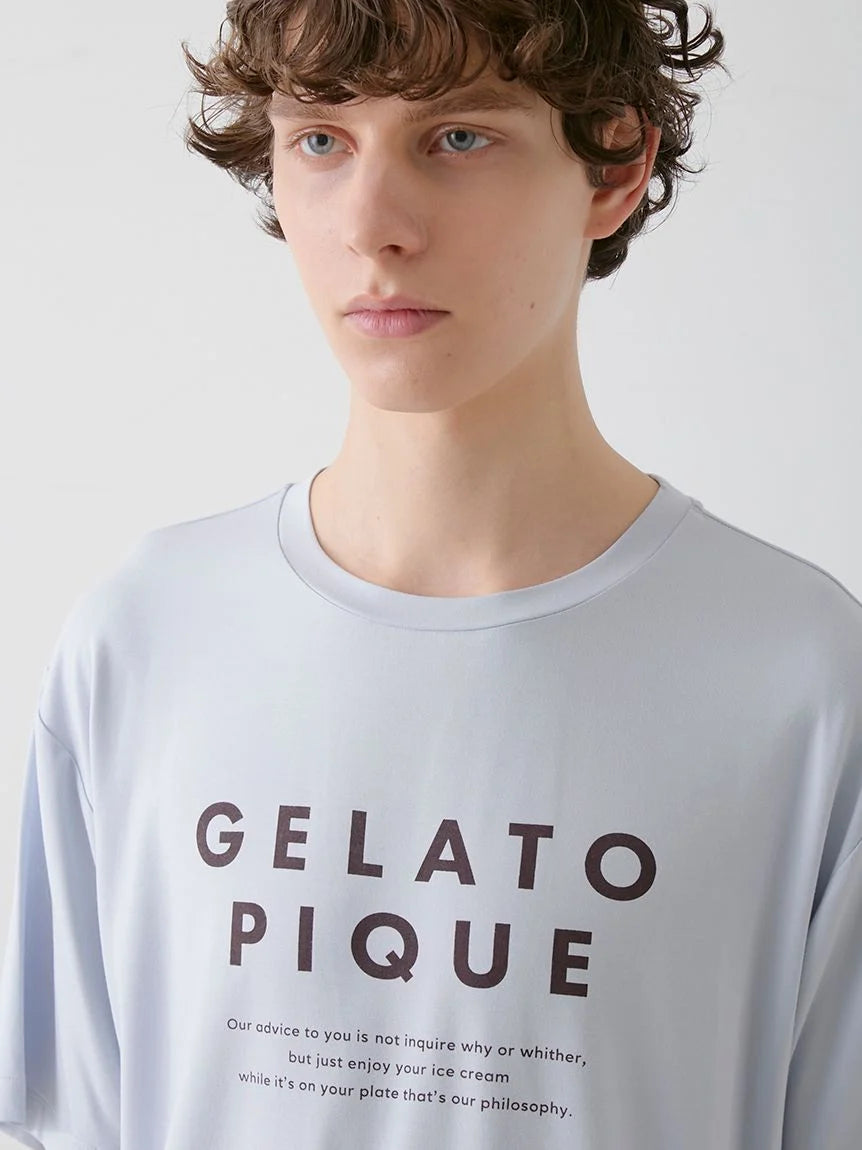 MEN's Cool-Touch Rayon Cut & Sew Logo T-Shirt