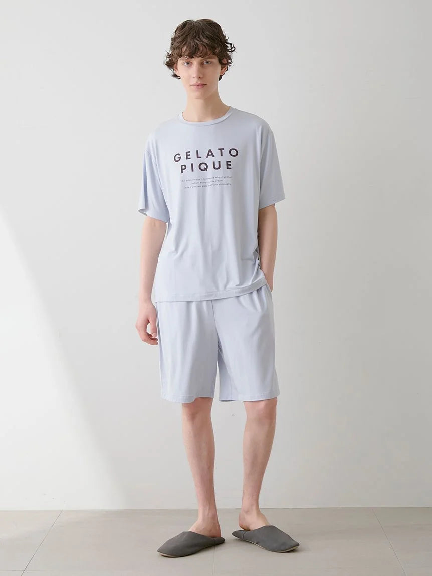 MEN's Cool-Touch Rayon Cut & Sew Logo T-Shirt