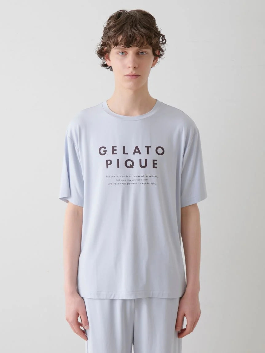 MEN's Cool-Touch Rayon Cut & Sew Logo T-Shirt