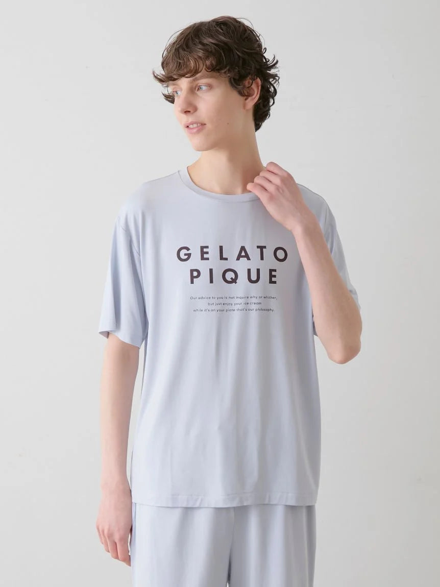 MEN's Cool-Touch Rayon Cut & Sew Logo T-Shirt