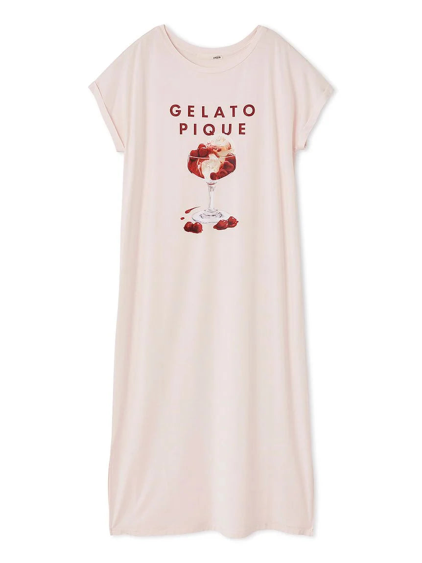 COOL Rayon Dessert Logo Dress