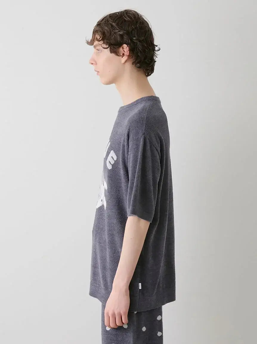 Men's Seal Jacquard Lounge Pullover & Shorts Set