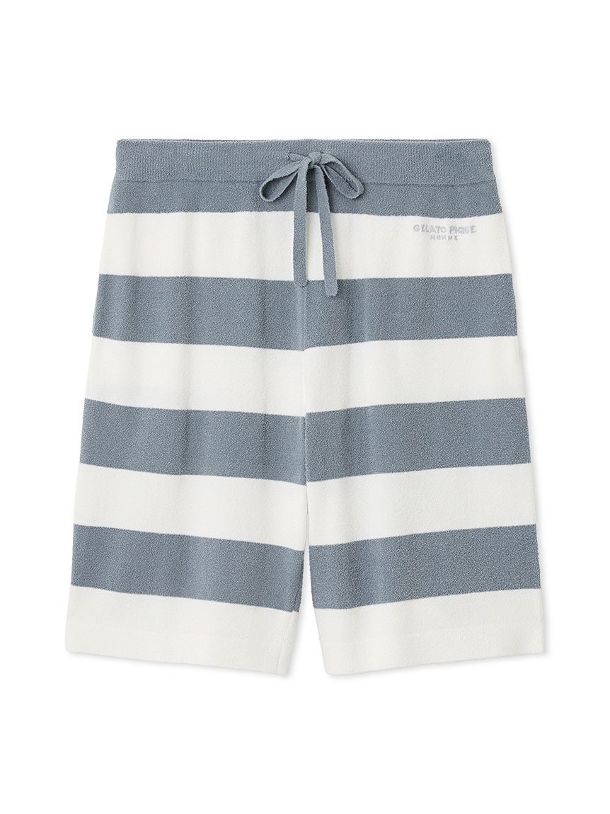 Mens Smoothie Lite  Striped Lounge Shorts