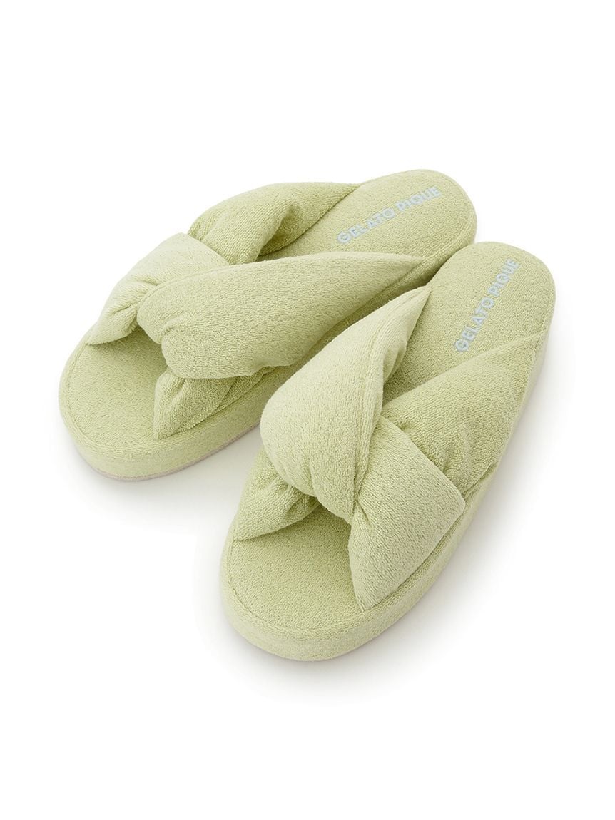 Color Pile House Slippers