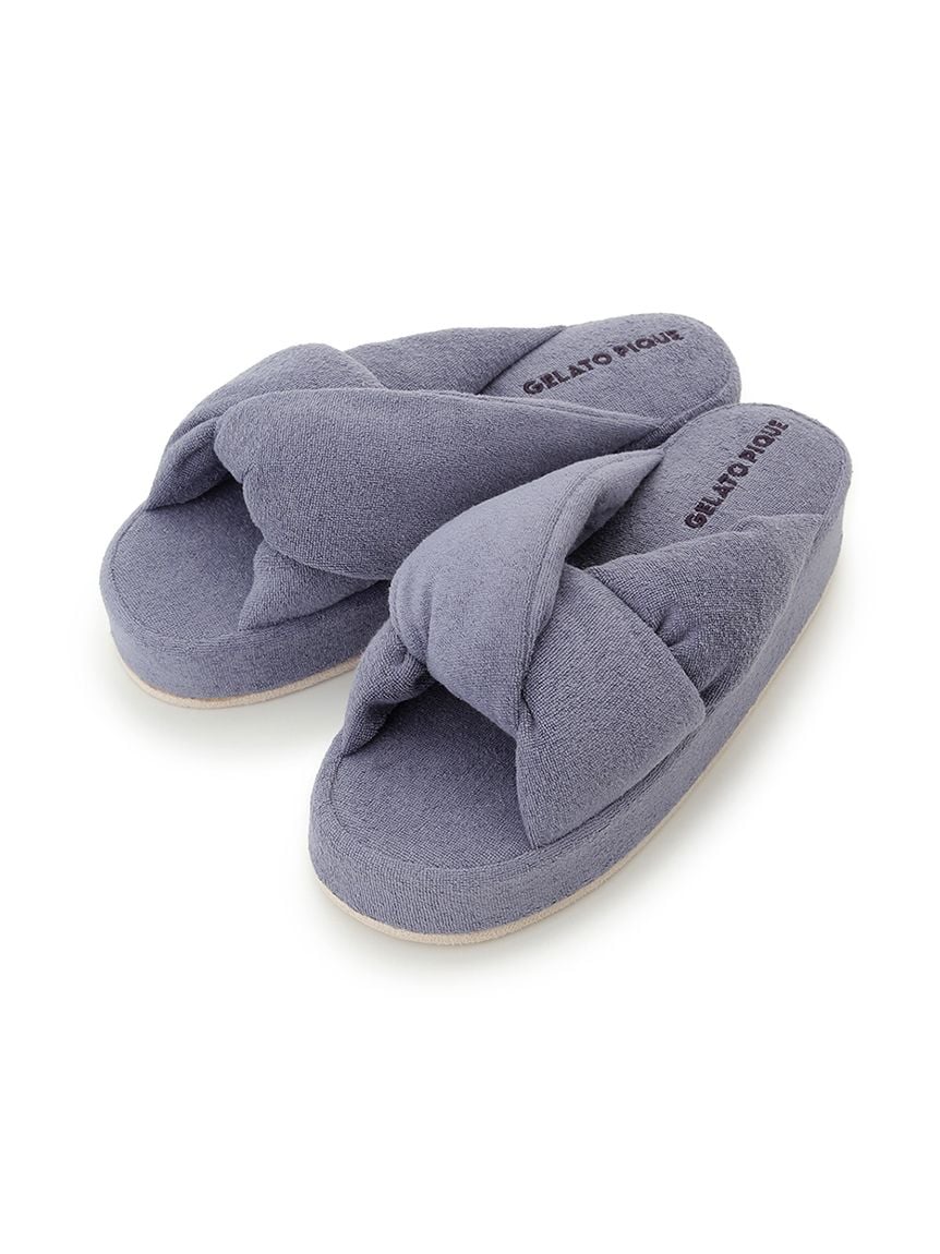 Color Pile House Slippers
