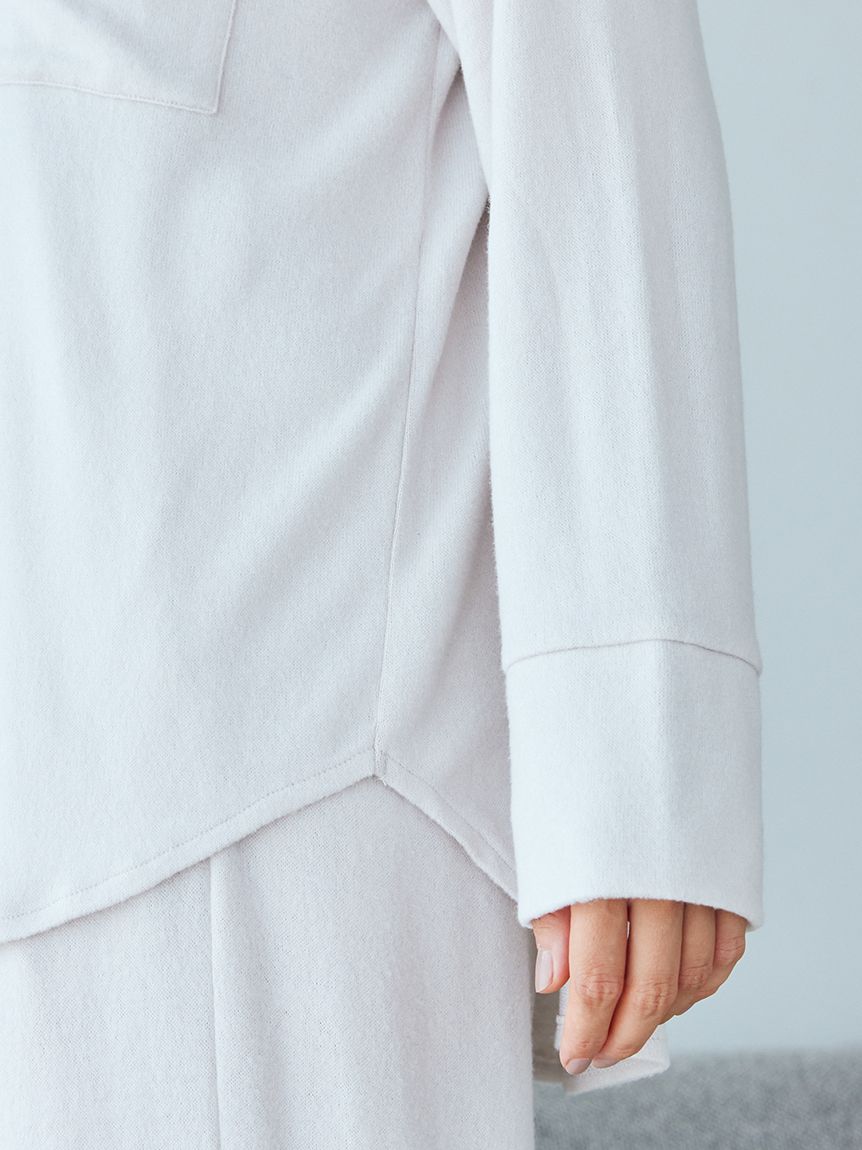 Snow Long Sleeve Pajama Shirt