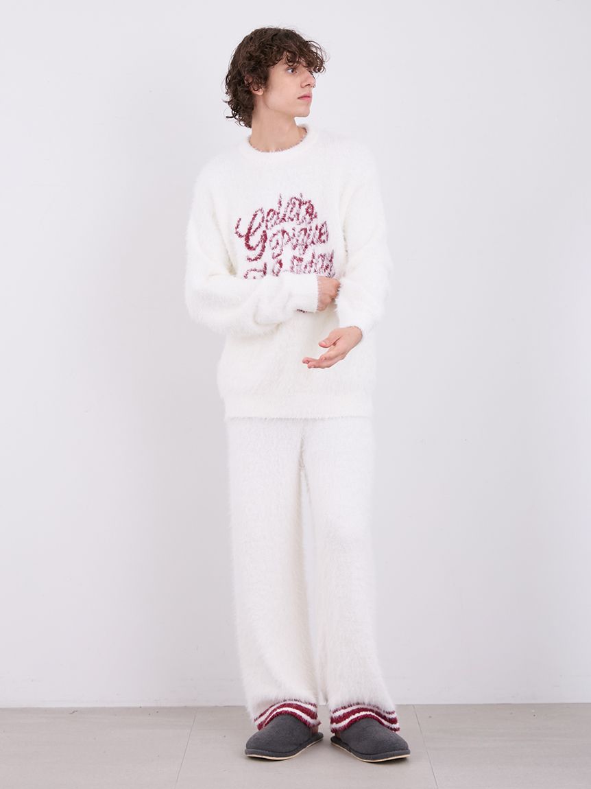 Mens Feather Pajama Pants