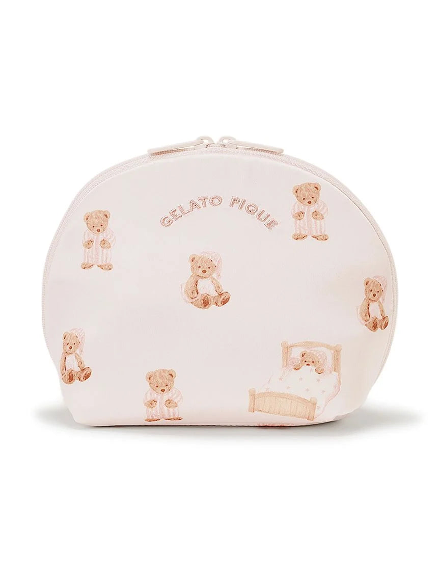 GOOD NIGHT BEAR Pattern Pouch