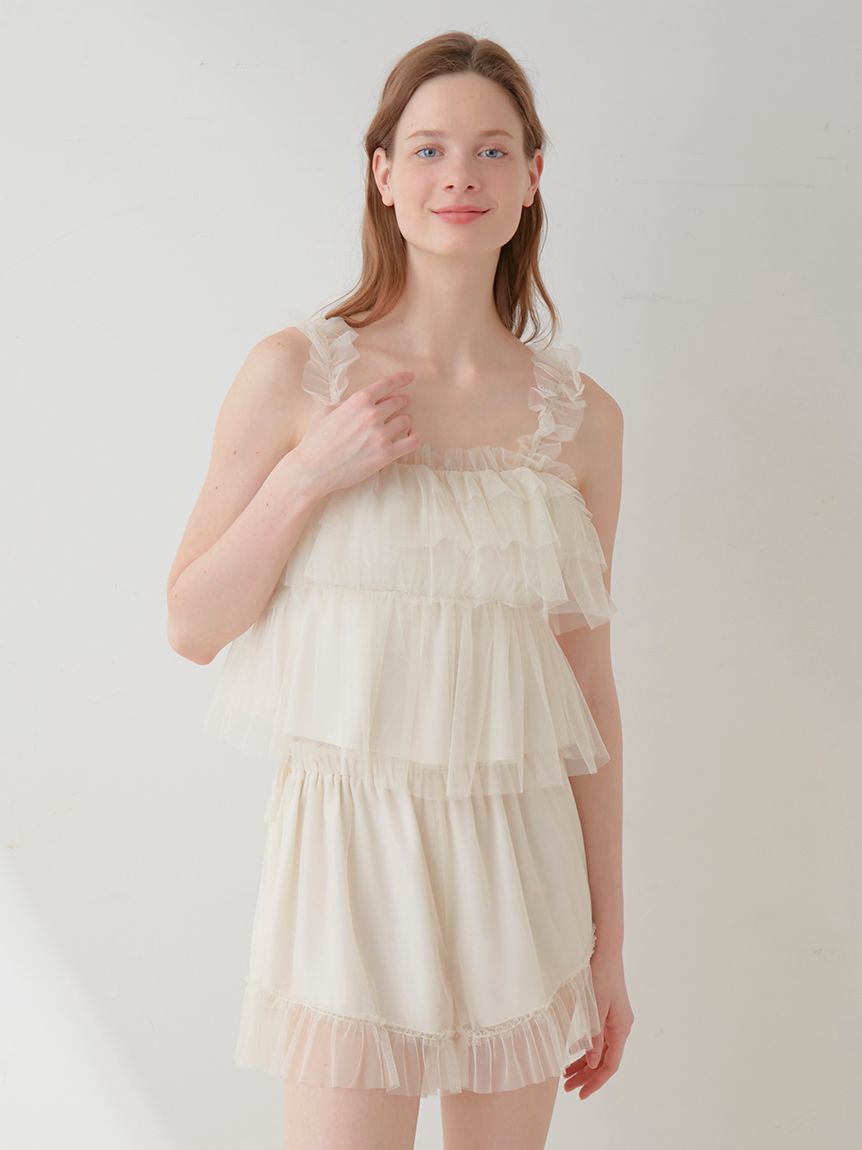 Tulle Lounge Camisole Top