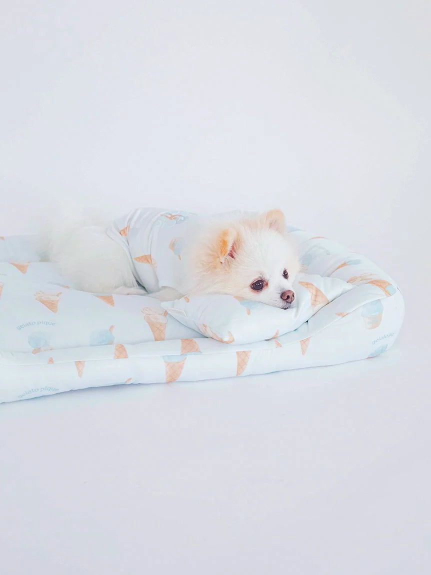 CAT&DOG Ice Pattern COOL Pet Bed Size M