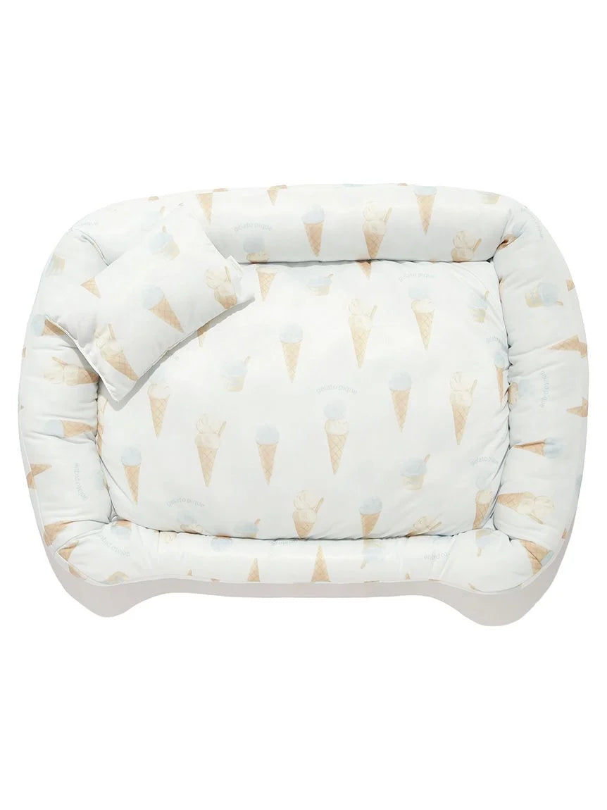CAT&DOG Ice Pattern COOL Pet Bed Size M