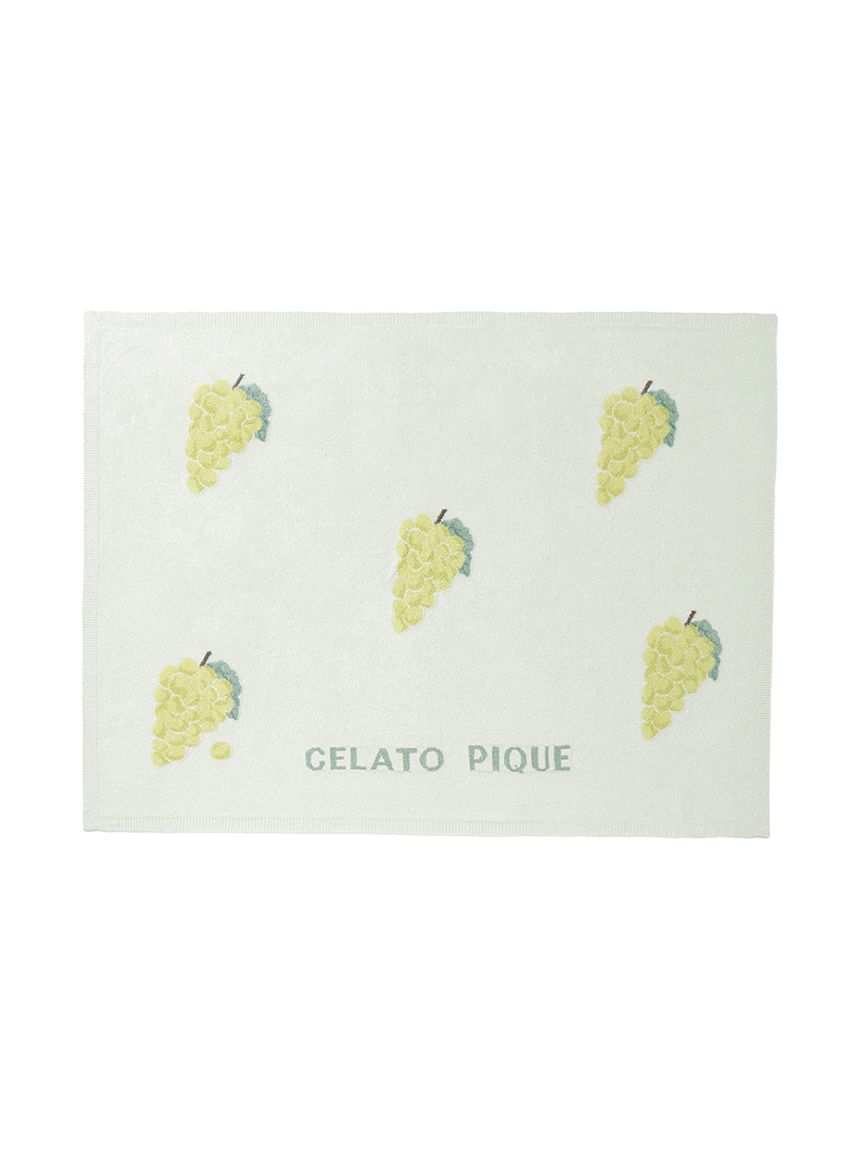 Smoothie Fruit Jacquard Half Blanket