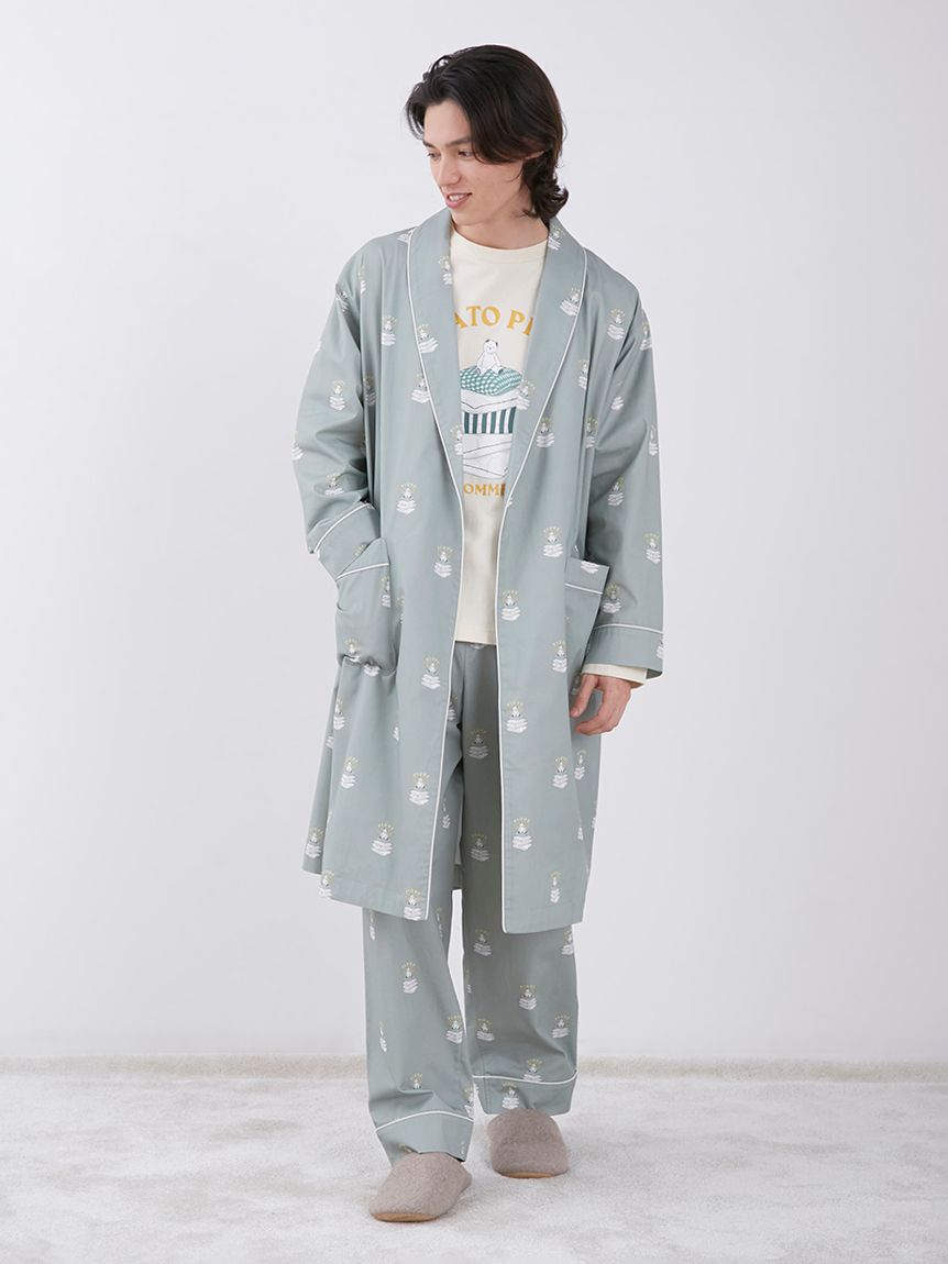 Sleeping Bear Pattern Lounge Robes