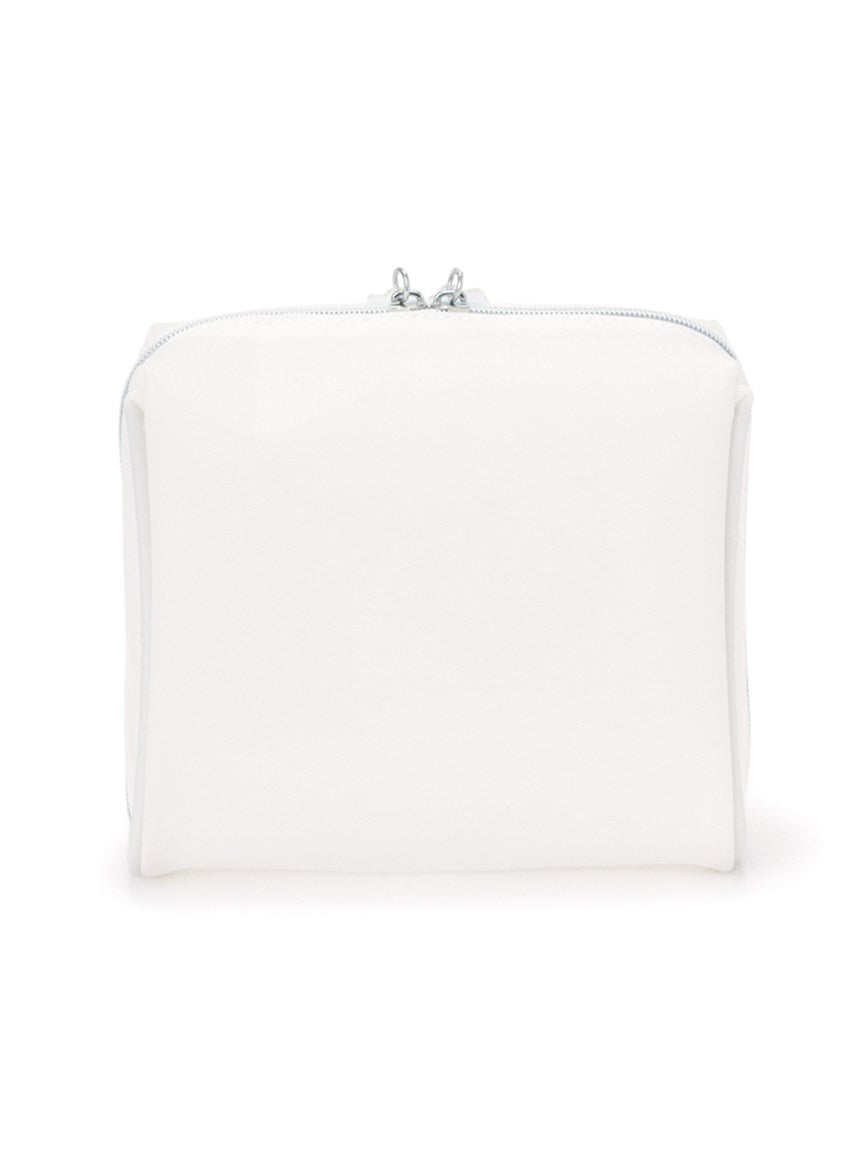 Vinyl Polar Bear Pouch Bag