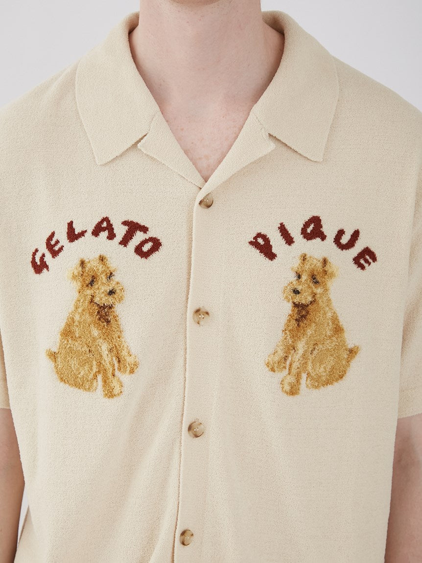 Men's Schnauzer Jacquard Shirt