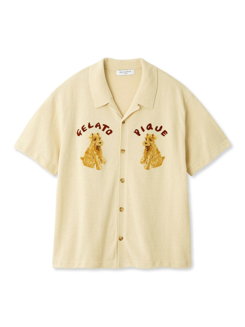 Men's Schnauzer Jacquard Shirt