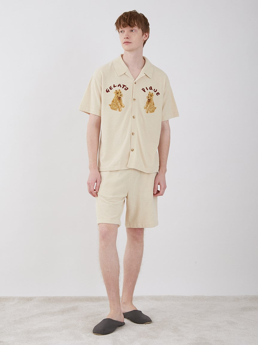Men's Schnauzer Jacquard Shirt