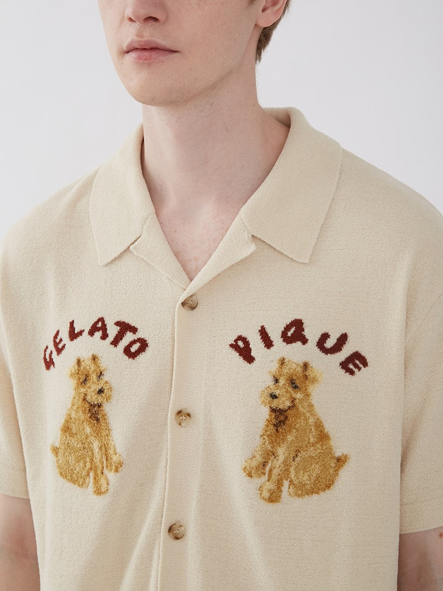 Men's Schnauzer Jacquard Shirt