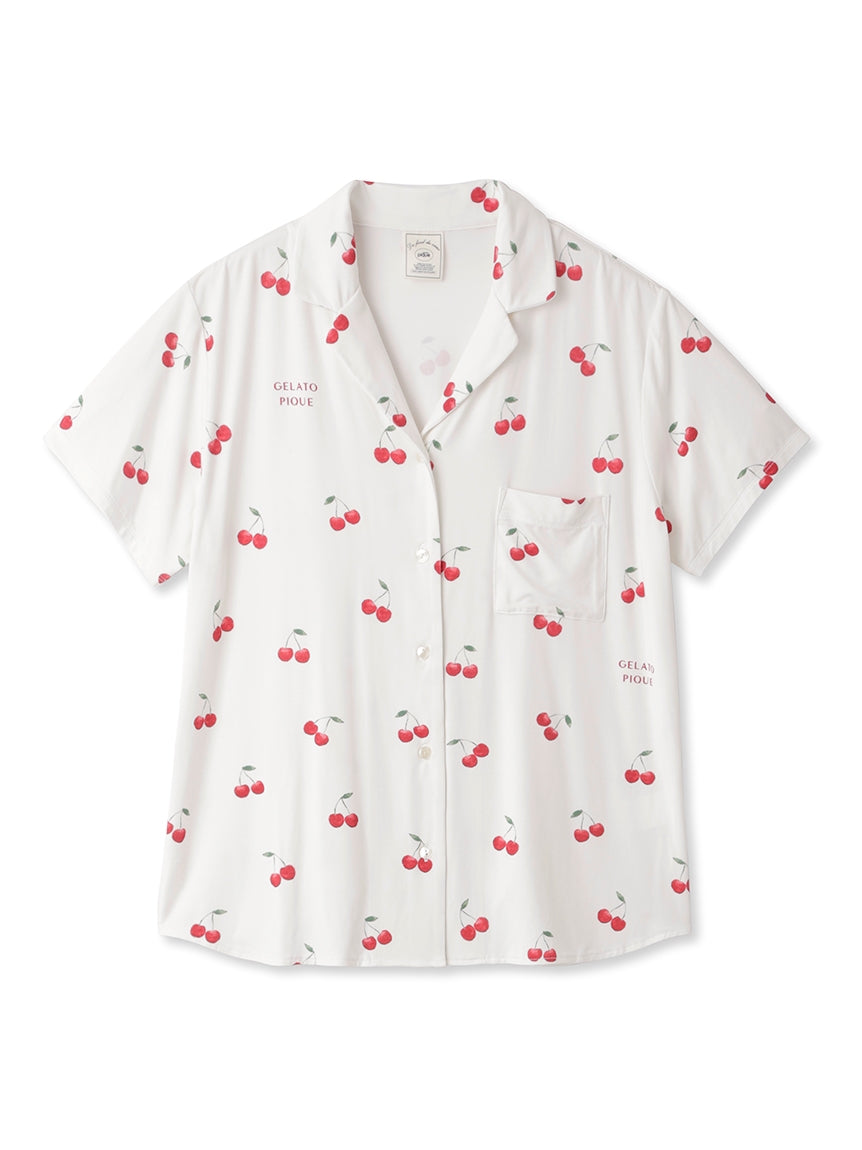 Fruit Motif Loungewear Sleep Shirt