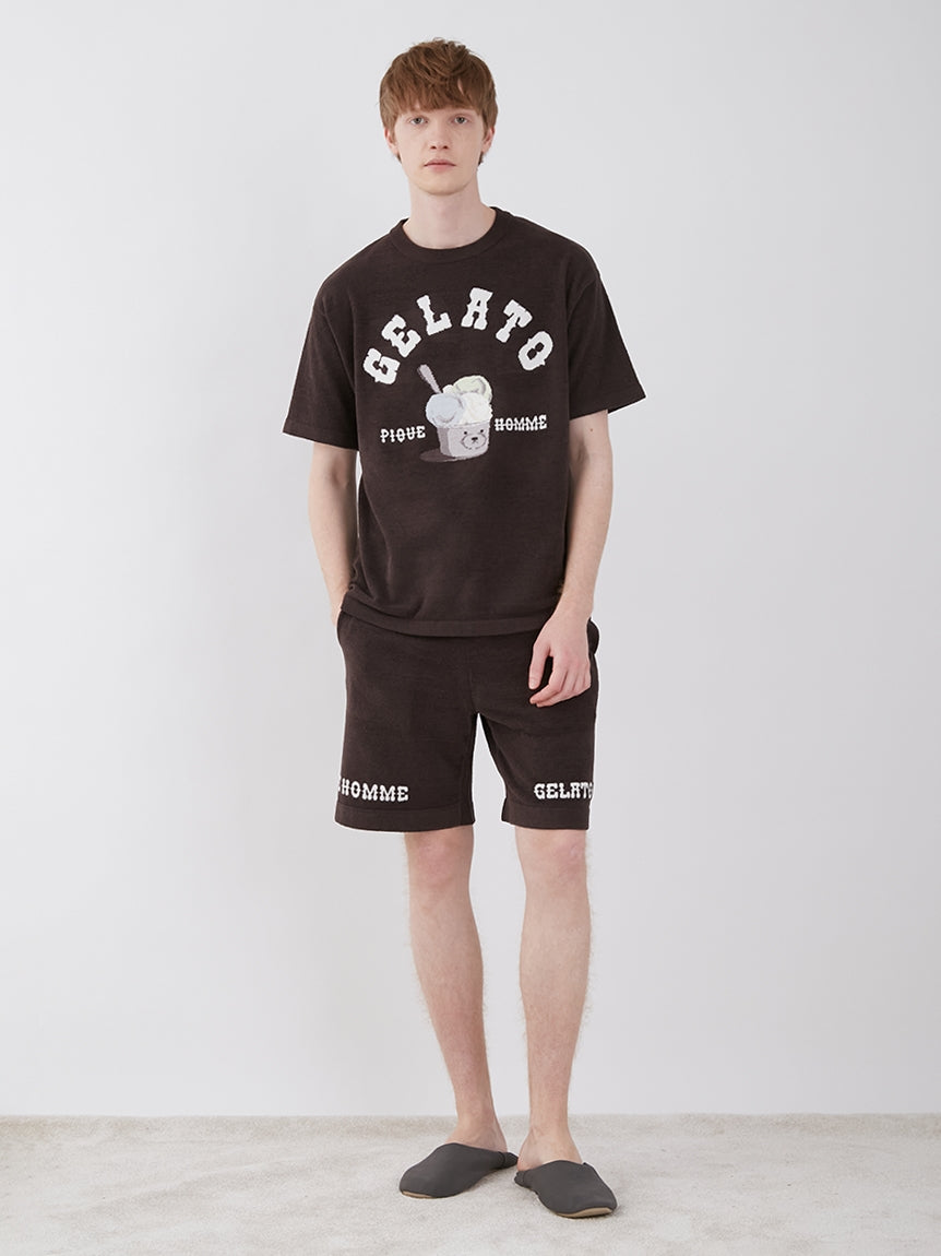 Men's Logo Jacquard Lounge Shorts