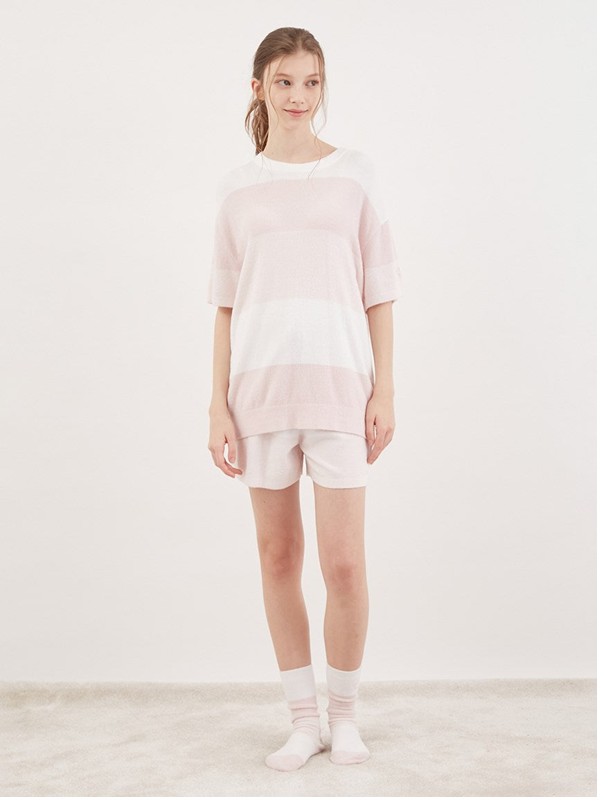 Smoothie Lite 3 Striped Short-Sleeved Pullover
