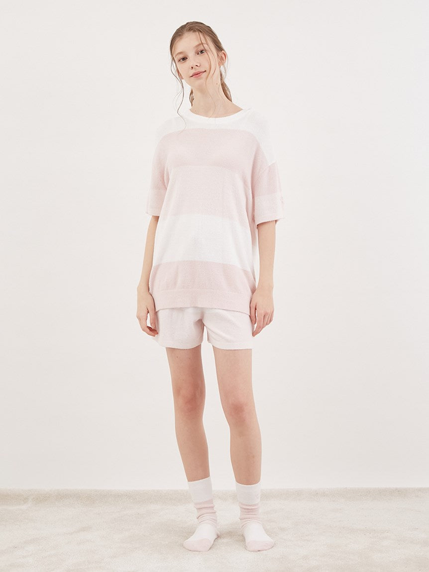 Smoothie Lite 3 Striped Short-Sleeved Pullover