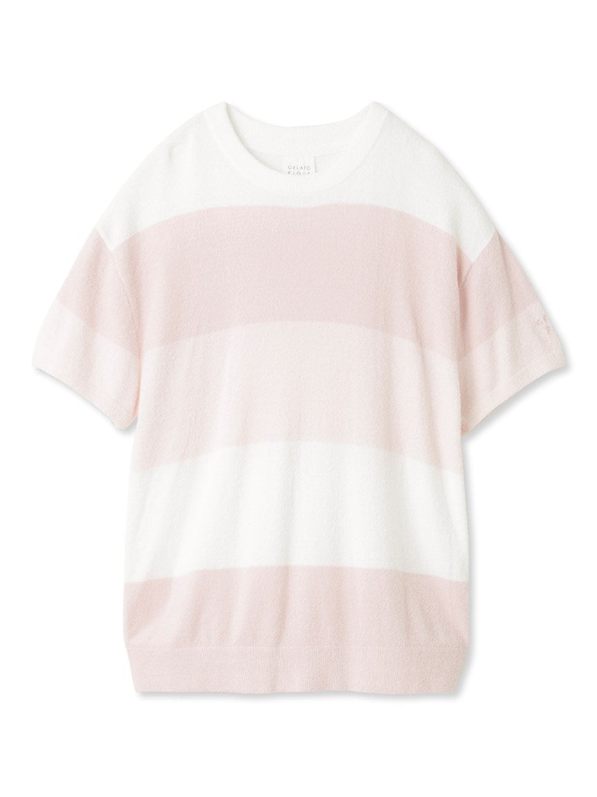 Smoothie Lite 3 Striped Short-Sleeved Pullover
