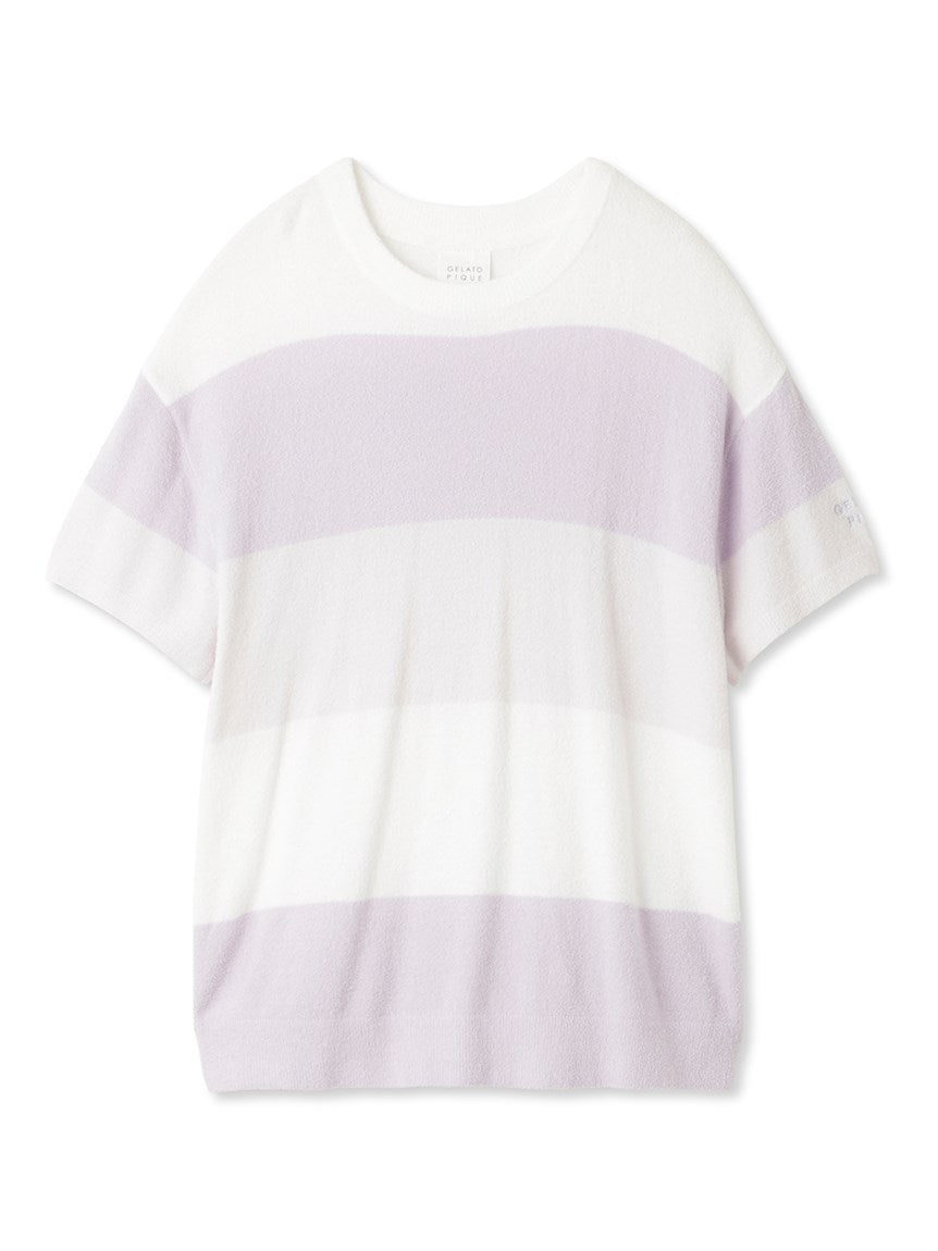 Smoothie Lite 3 Striped Short-Sleeved Pullover
