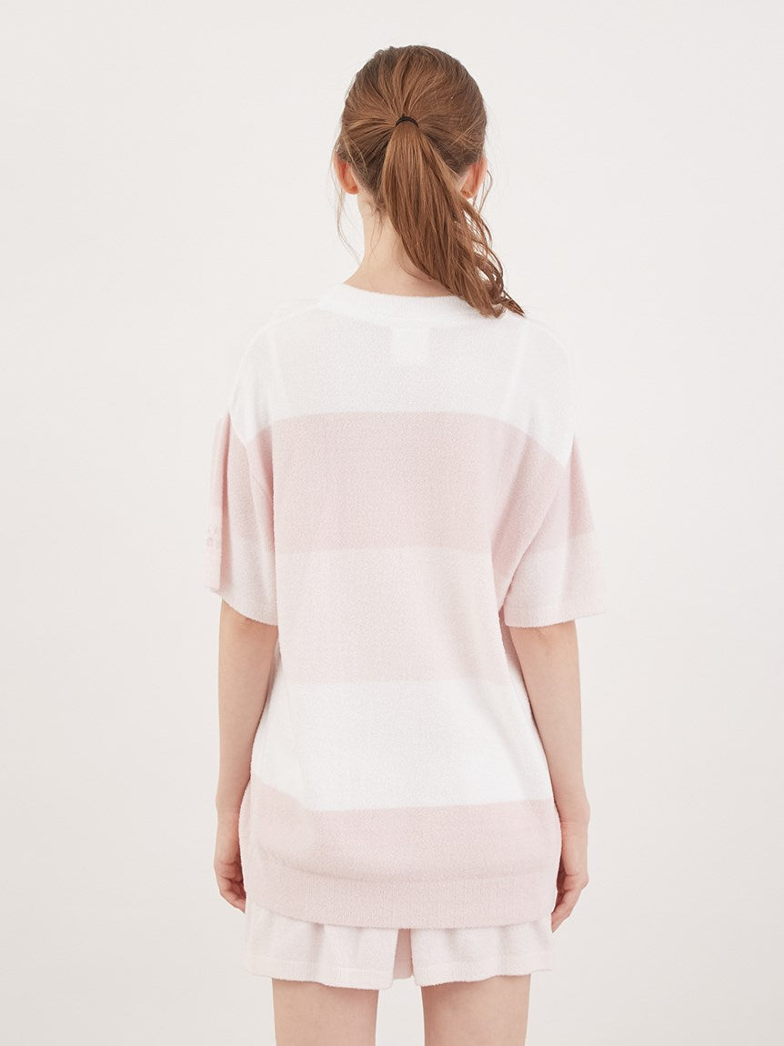 Smoothie Lite 3 Striped Short-Sleeved Pullover