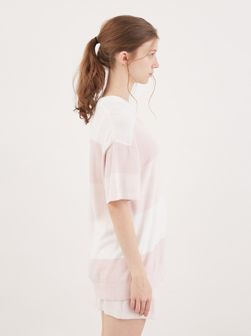 Smoothie Lite 3 Striped Short-Sleeved Pullover