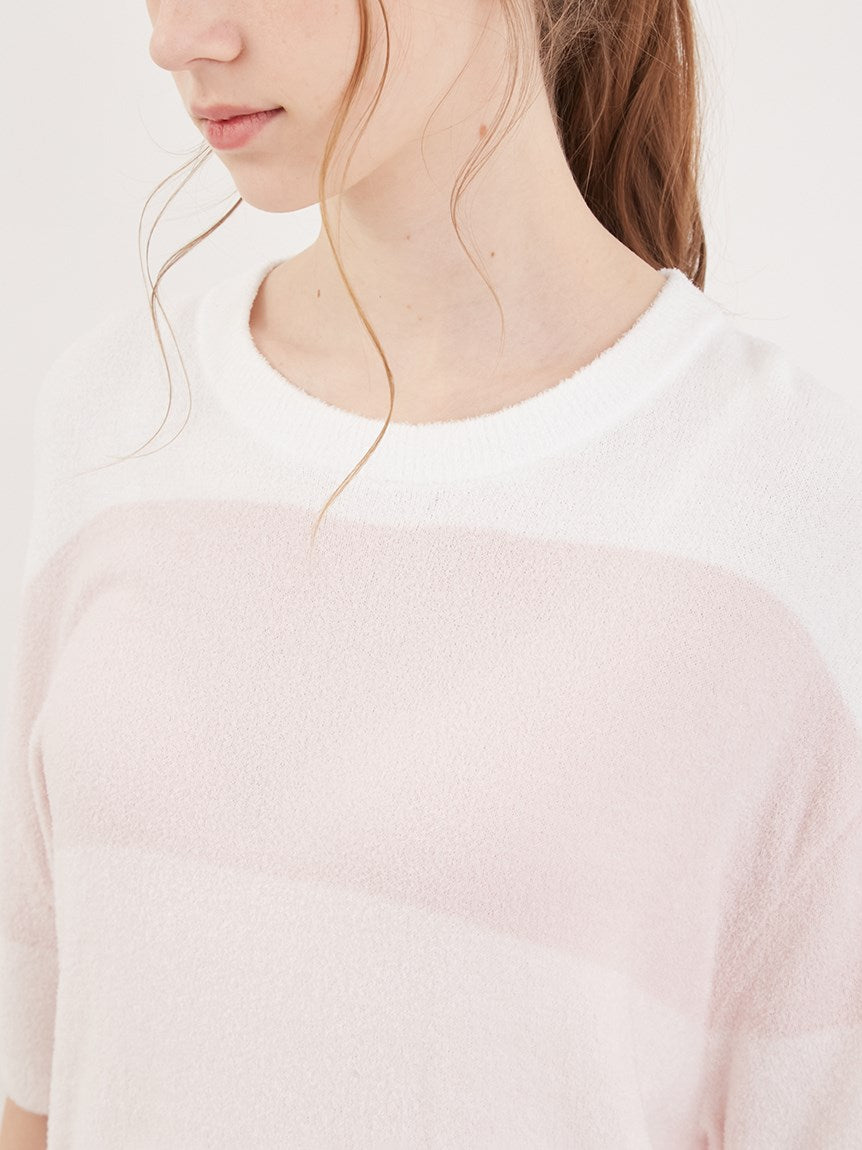Smoothie Lite 3 Striped Short-Sleeved Pullover