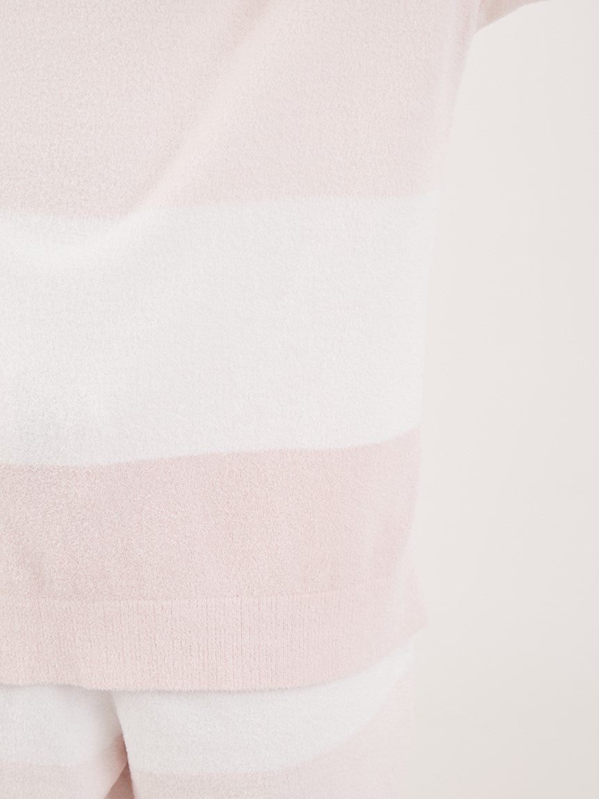 Smoothie Lite 3 Striped Short-Sleeved Pullover