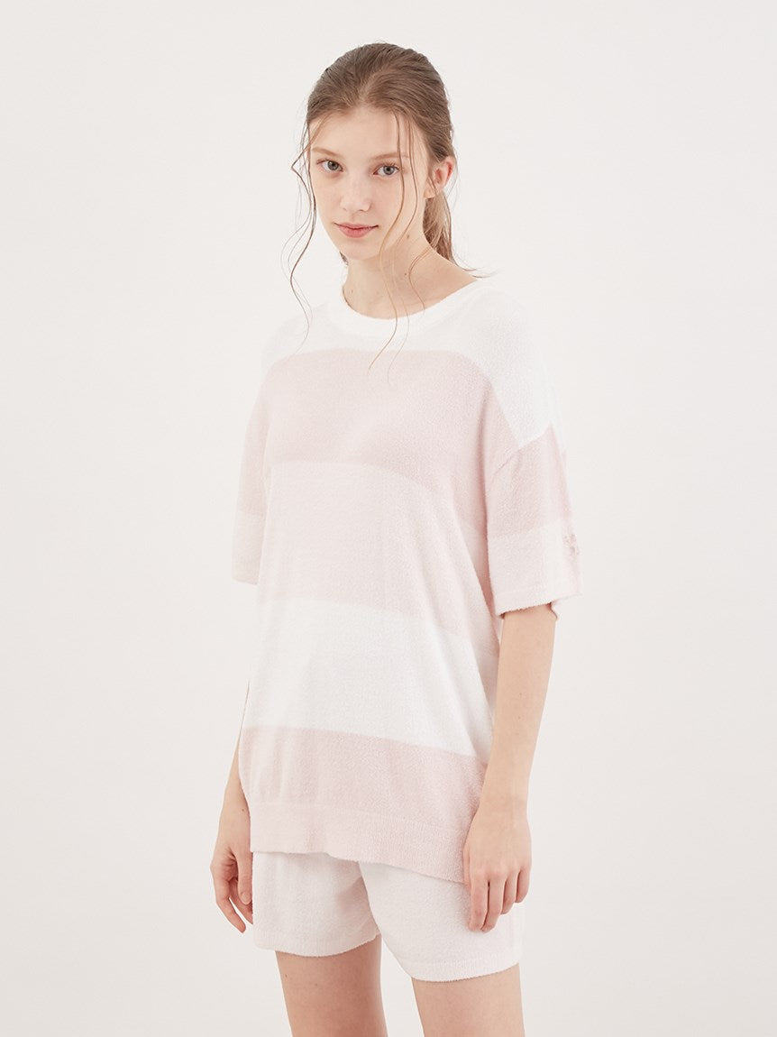 Smoothie Lite 3 Striped Short-Sleeved Pullover