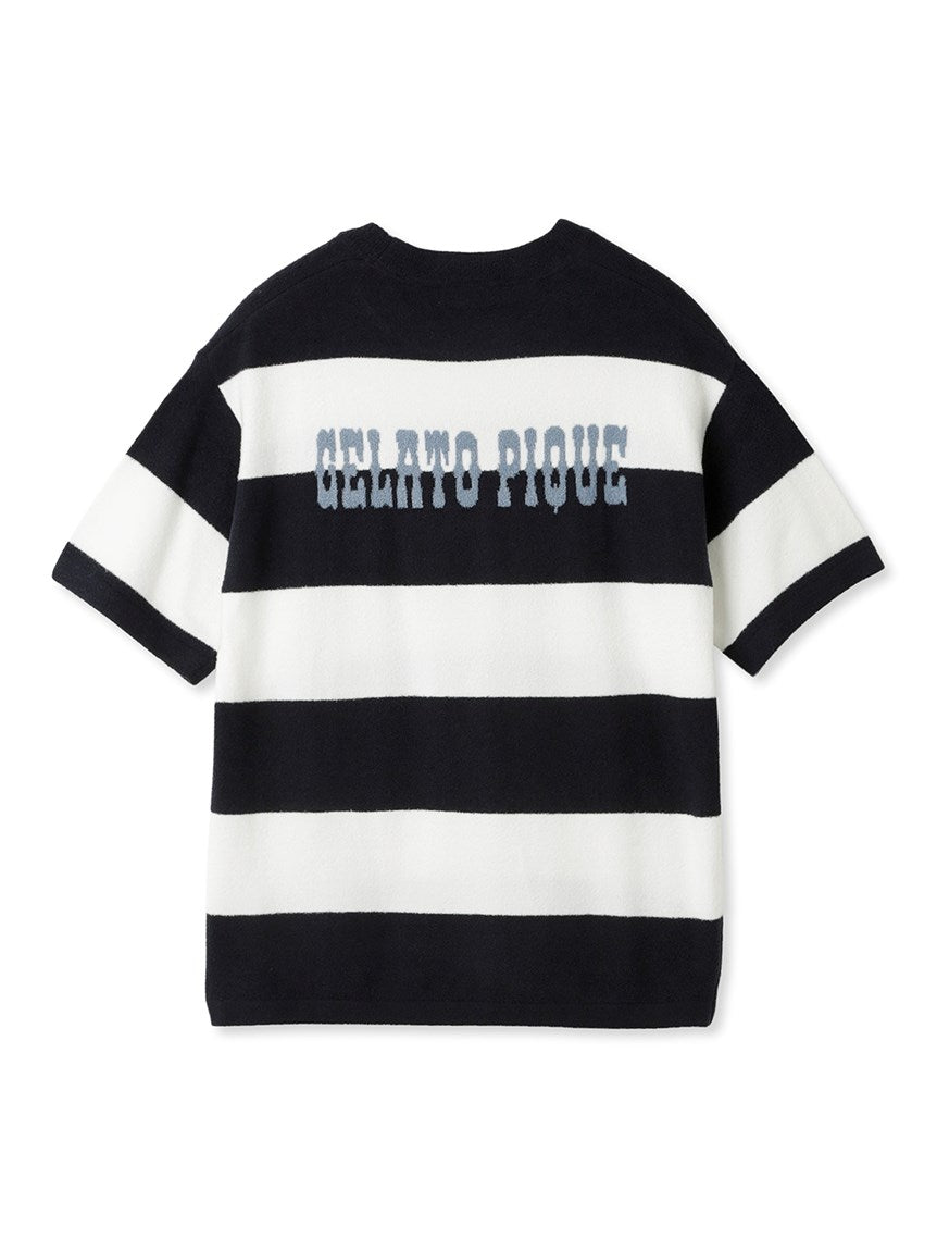 Smoothie Lite 2 Border Men's Short Sleeve Sweatshirt