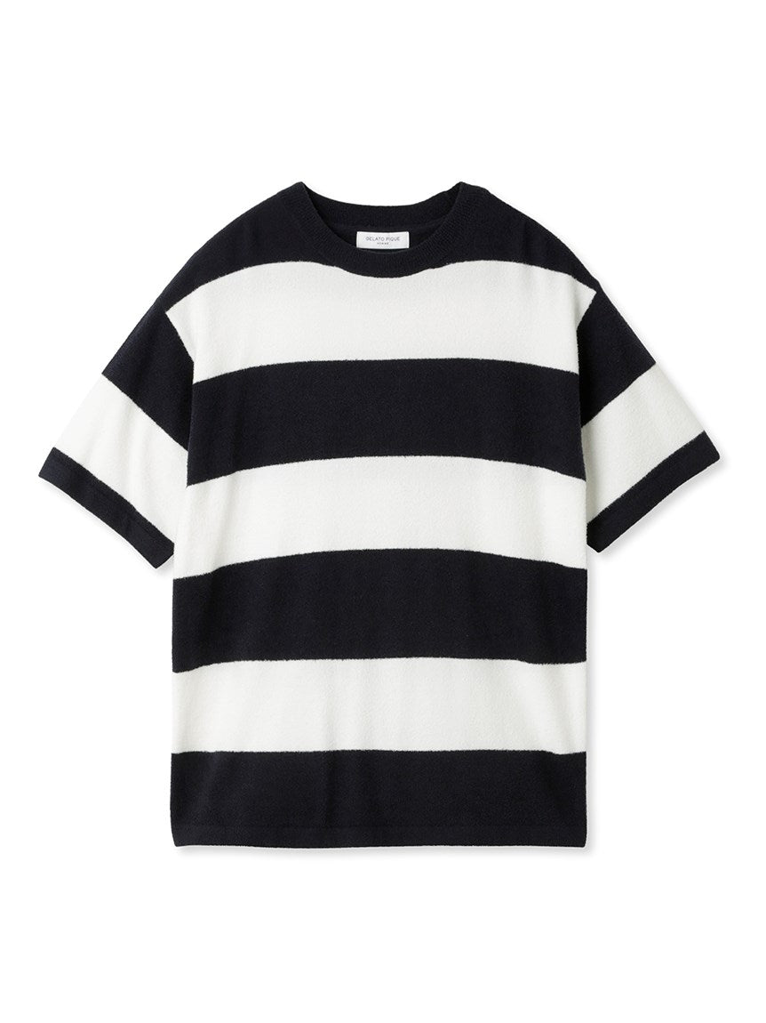 Smoothie Lite 2 Border Men's Short Sleeve Sweatshirt