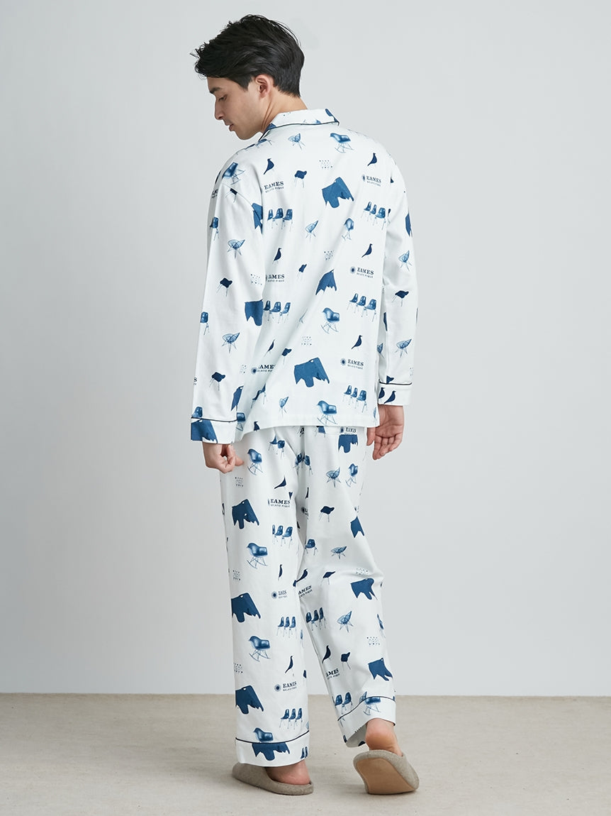 EAMES Chair Motif Mens Pajama Shirt