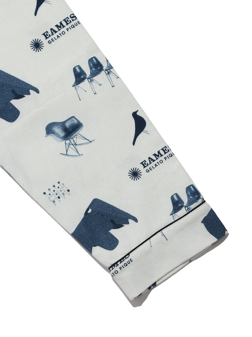 EAMES Chair Motif Mens Pajama Shirt