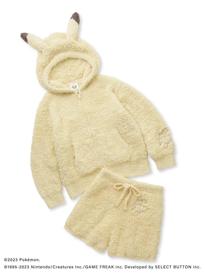 [Pokémon Sleep] GELATO Pikachu Hoodie & Shorts Set