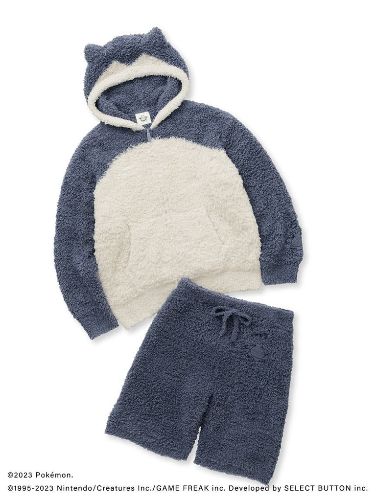 [Pokémon Sleep][Men's] GELATO Snorlax Hoodie & Shorts Set