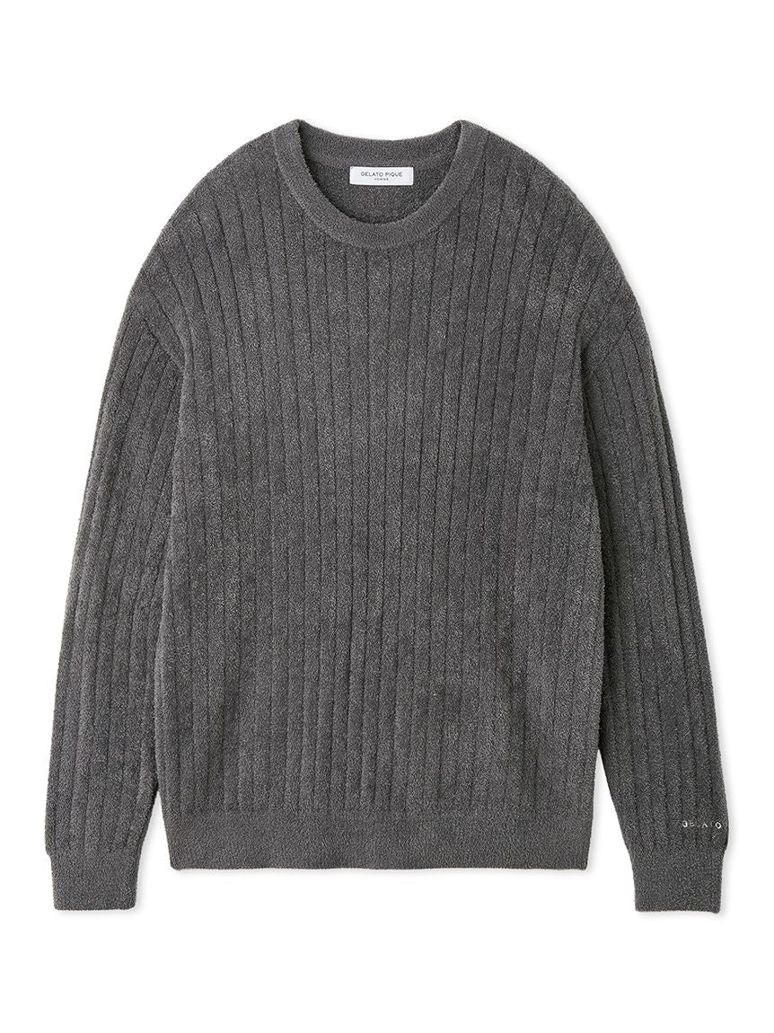 Smoothie Relaxed Fit Ribbed Knit Sweater