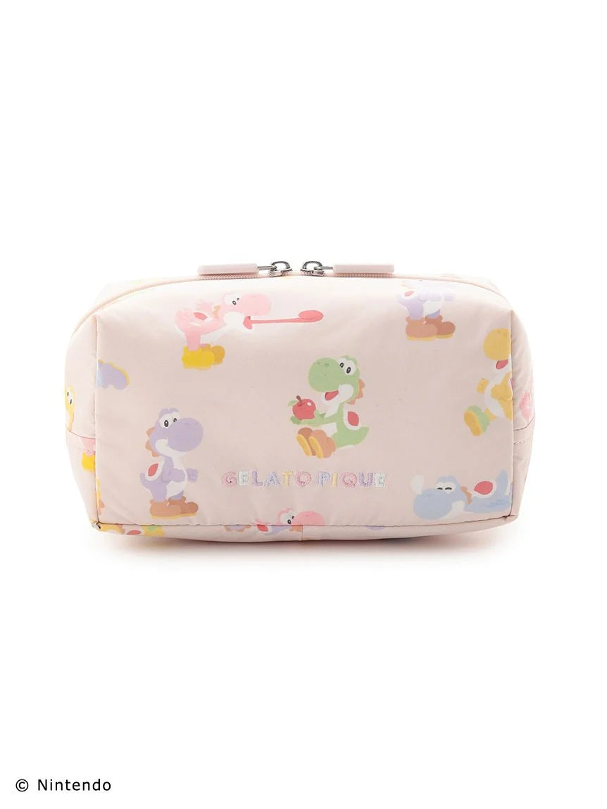 [SUPER MARIO] Toad & Yoshi Pattern Pouch